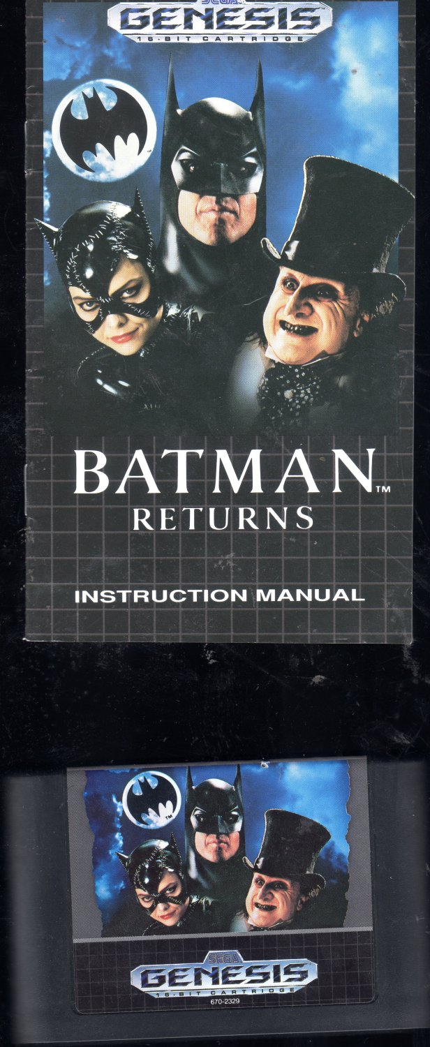 Batman returns sega прохождение