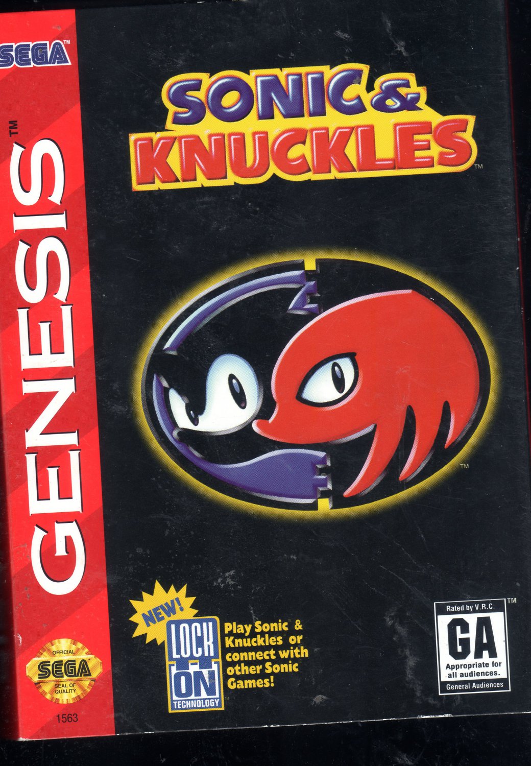 Sonic & Knuckles Sega Genesis Game