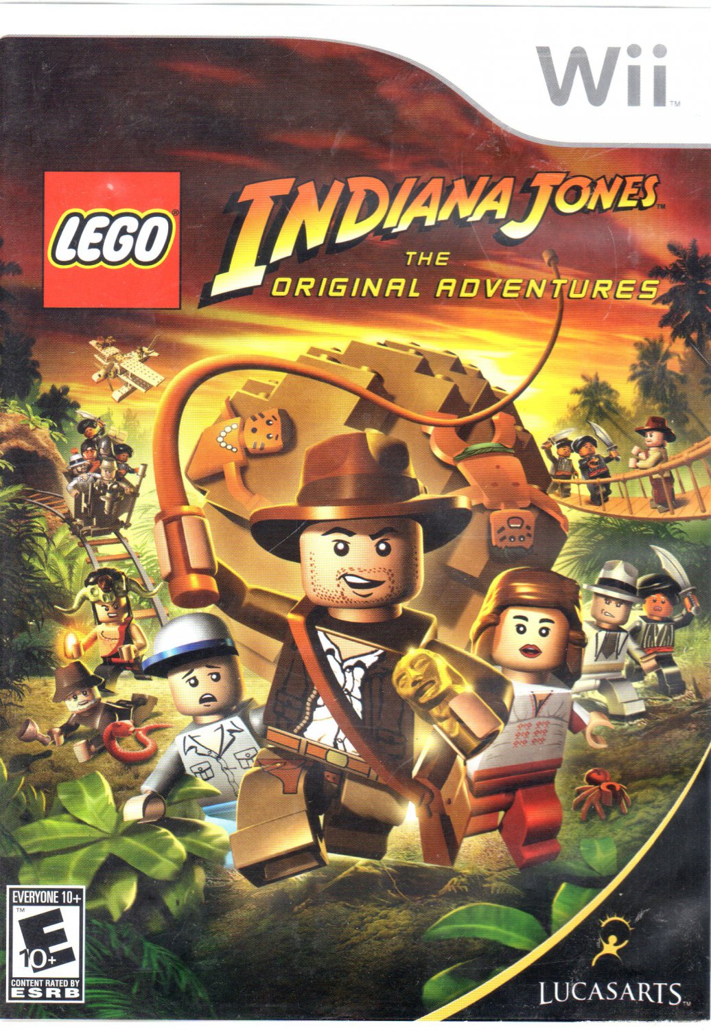 Indiana Jones The Orginal Adventure Wii Game