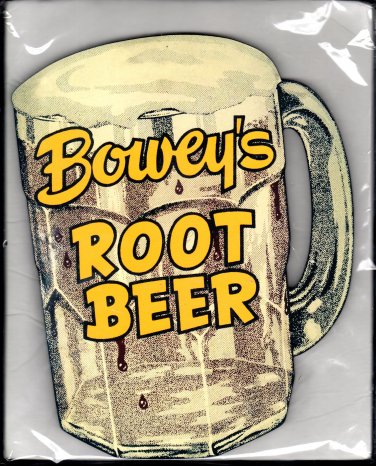 Bowerys' Root Beer  Sign