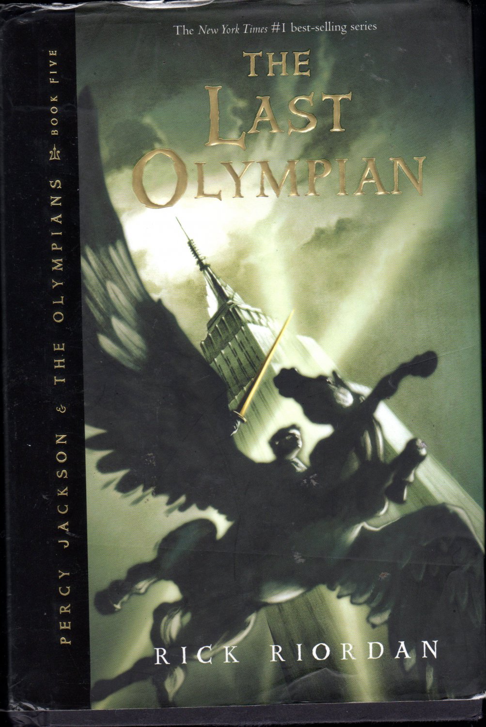 The Last Olympian By Rick Riordan ( Hardcover Book)