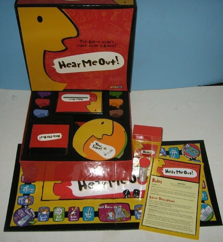 STARBUCKS EXCLUSIVE "HEAR ME OUT"! BOARD GAME "BRAND NEW UnOpened"