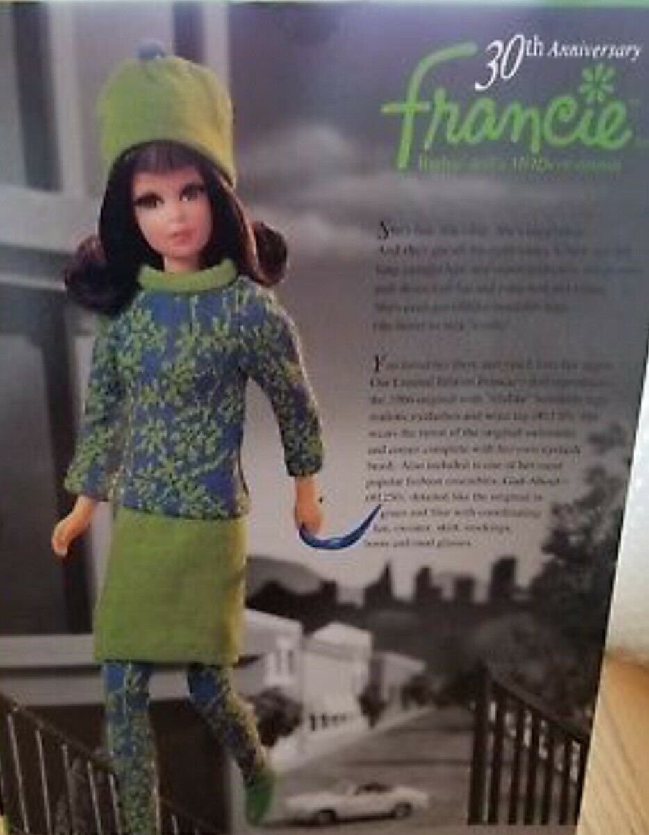 Barbie Doll Francie Reproduction 30th Anniversary Limited