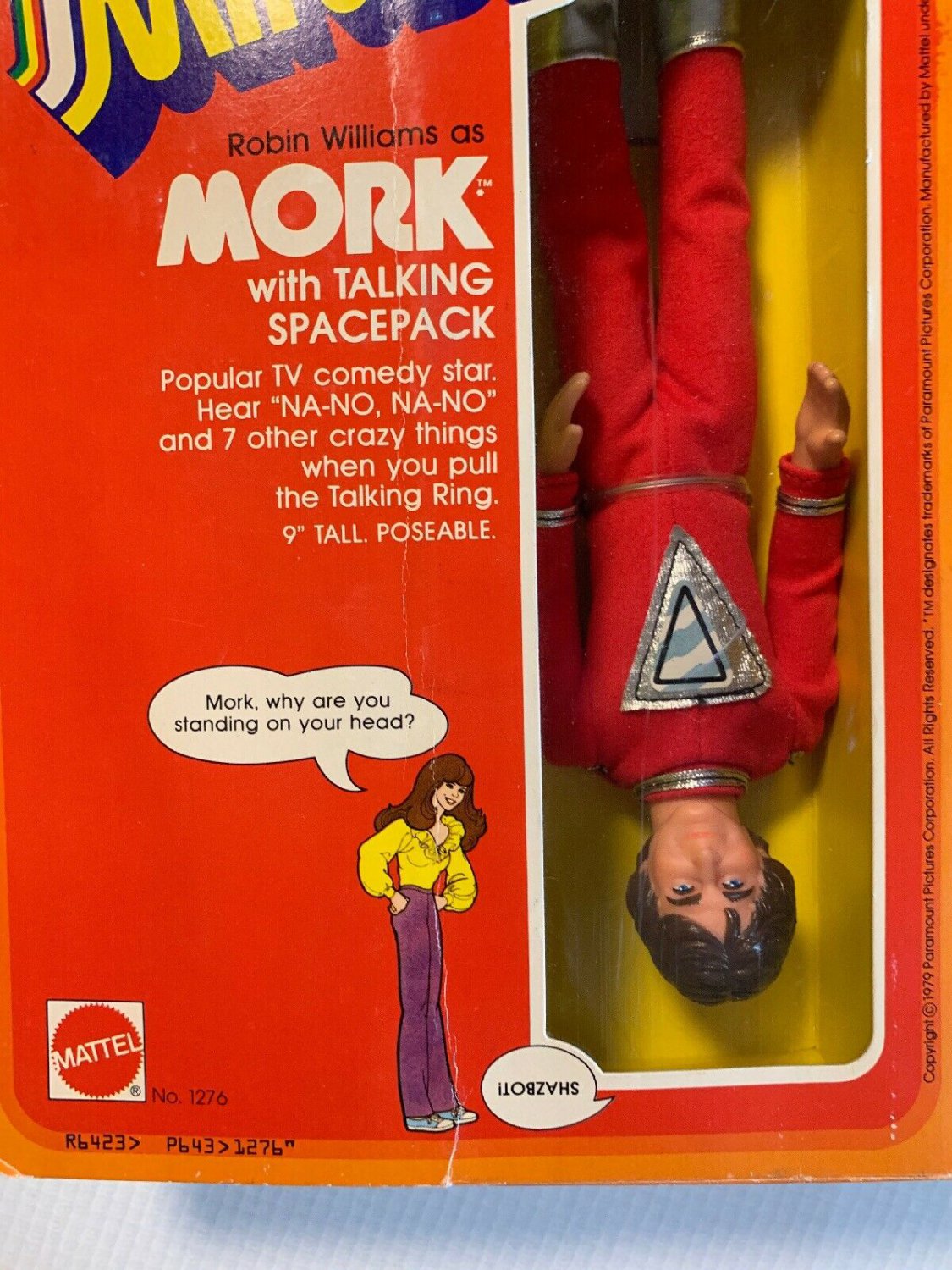 mork and mindy talking doll