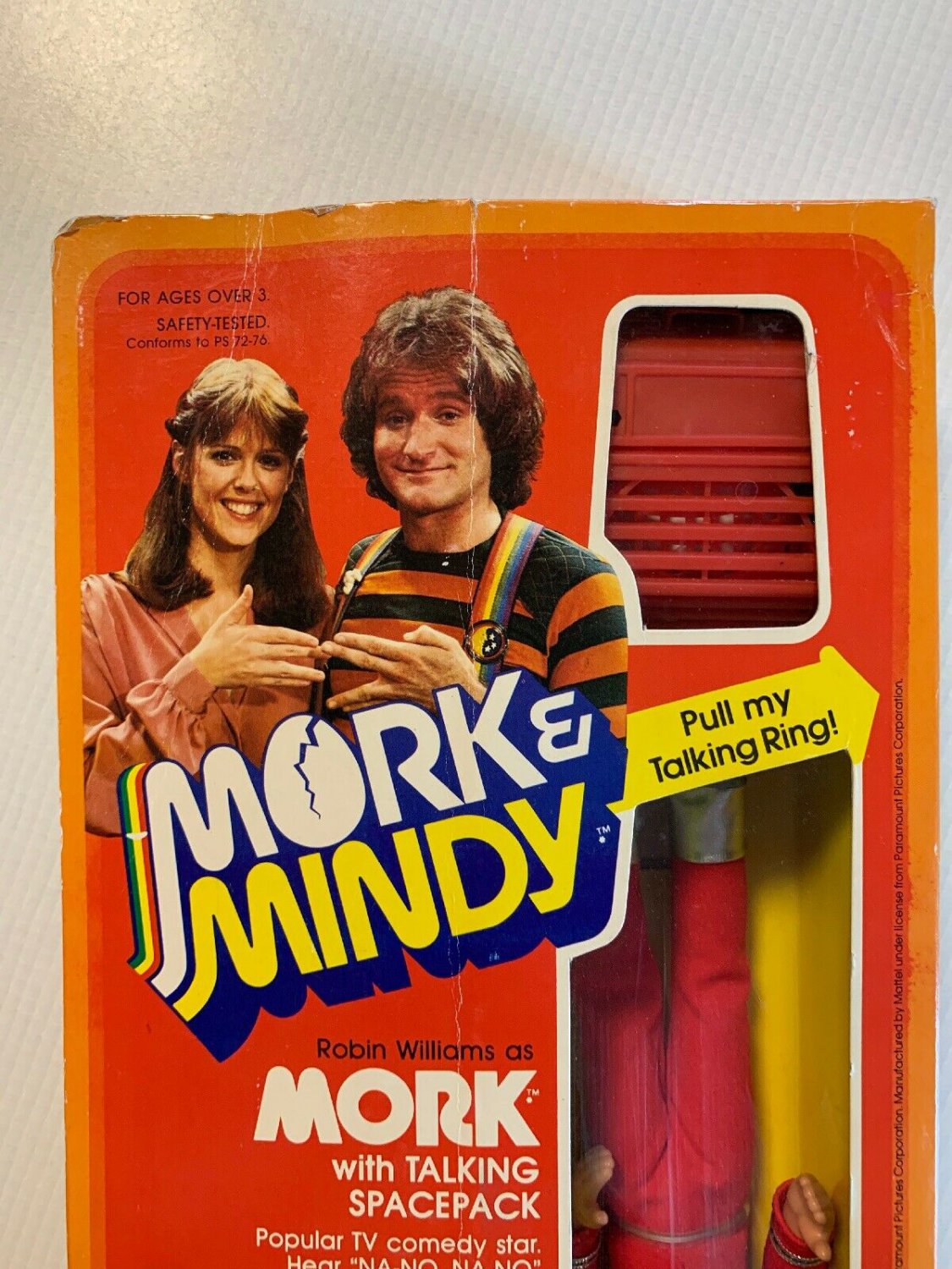 mork and mindy talking doll