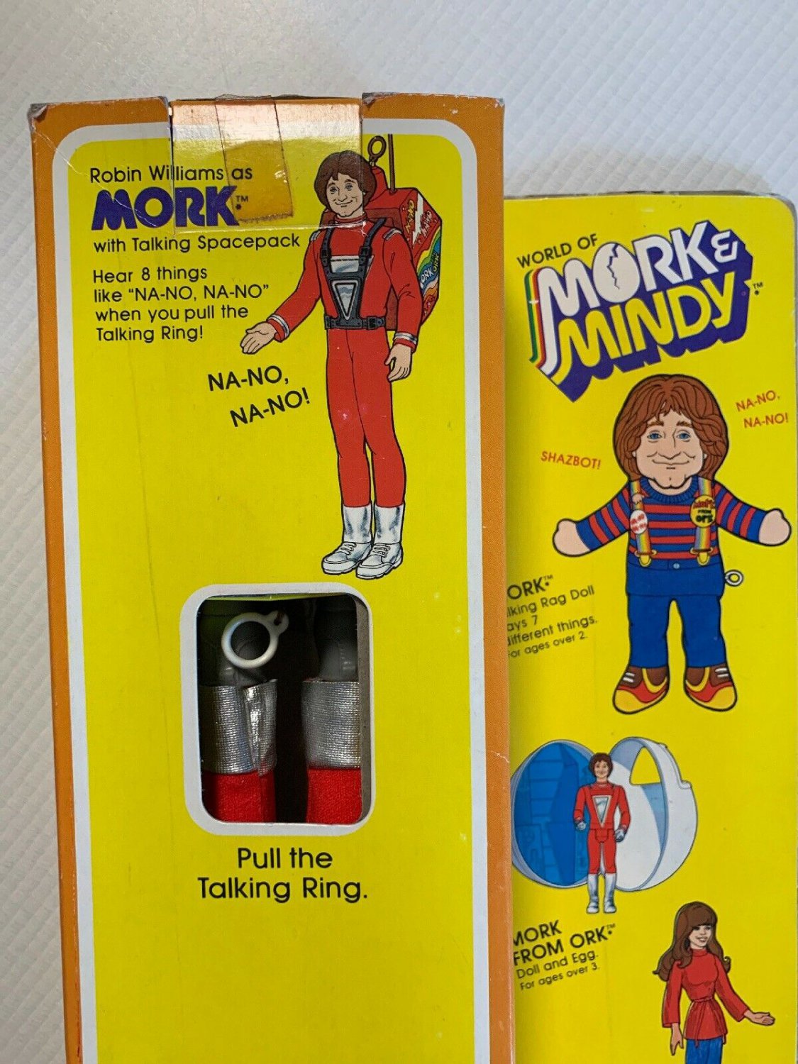 mork and mindy talking doll