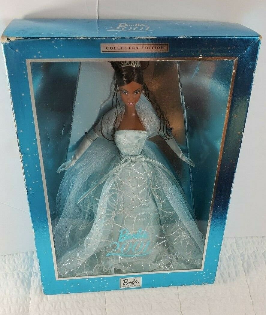 2001 holiday barbie doll value