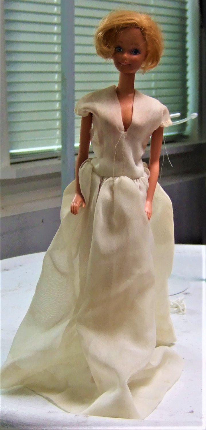 Barbie In White Dress