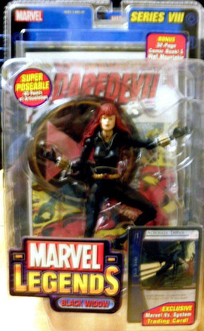 Marvel Legends Series VIII - Black Widow Action Figure 2004