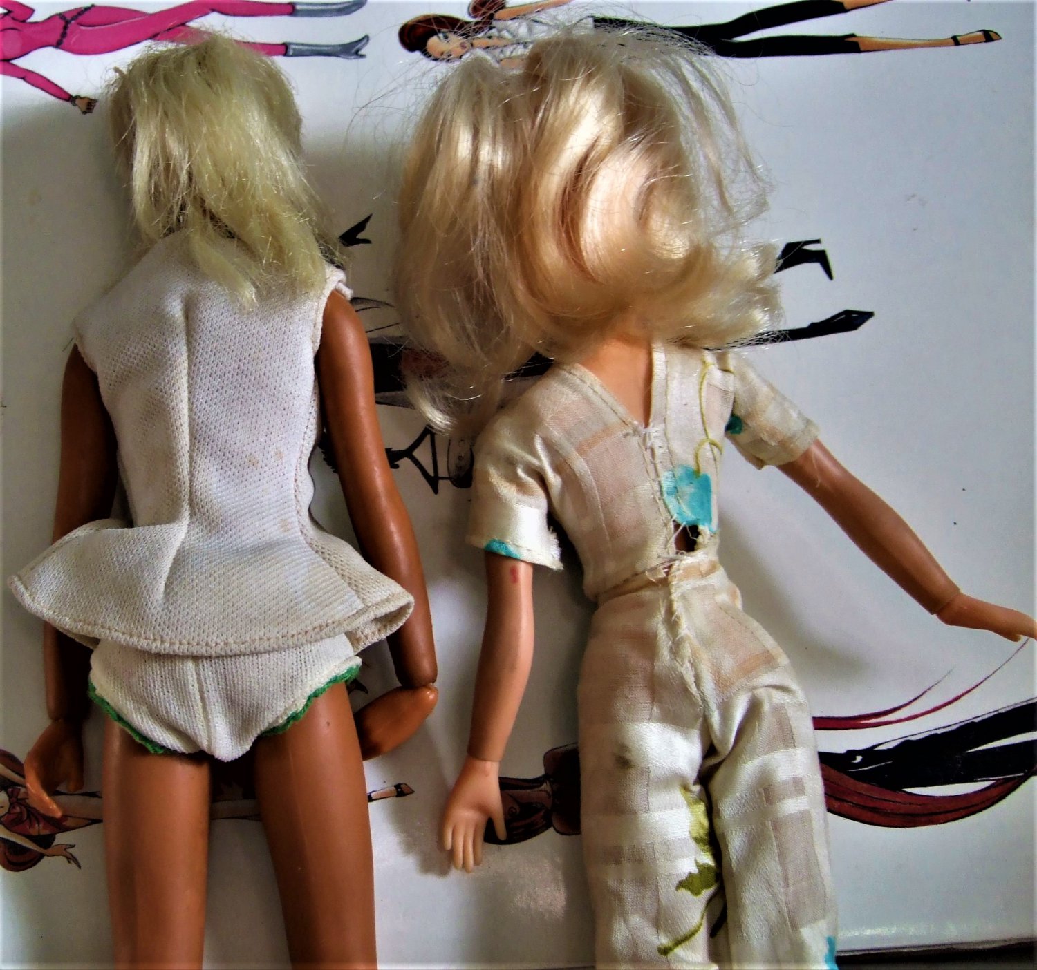 Poupée Vintage Kenner 1974 - Skye De Dusty's Friends - Époque Barbie - Fabriquée Hong Kong