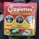 Egglettes Hard Boiled Egg Pods, Set of 4, As Seen on TV
