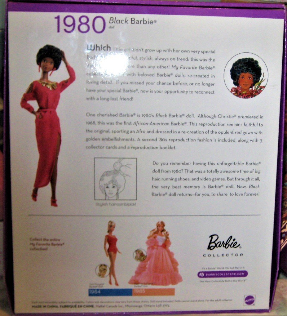 barbie my favorite black barbie doll