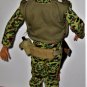 Vintage Hasbro GI Joe Reproduction Action Figure with Dark Hair