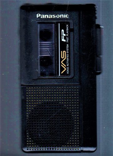 Panasonic Voice Recorder With Tapes