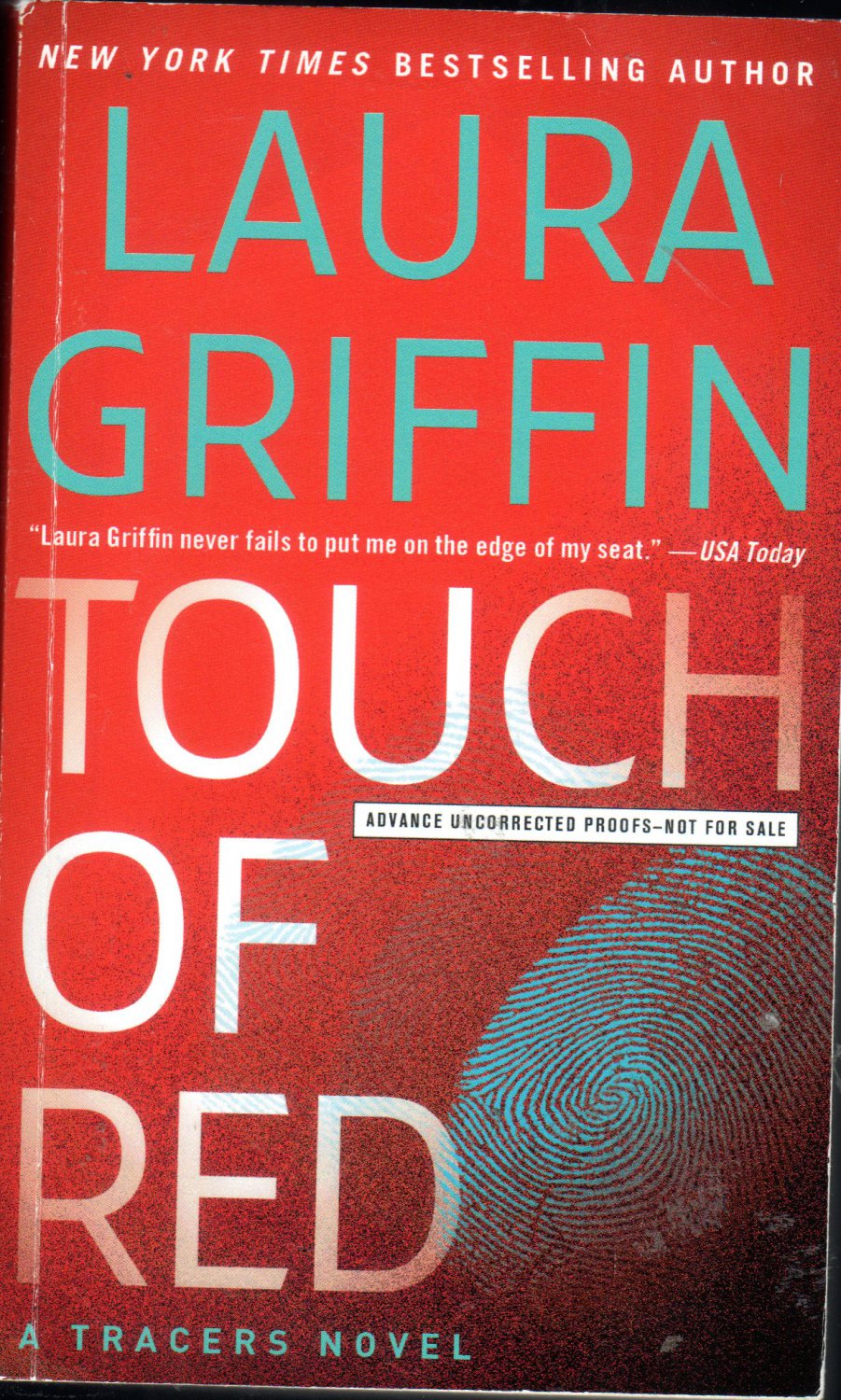 Touch Of Red By Laura Griffin  (Signed  Copy)