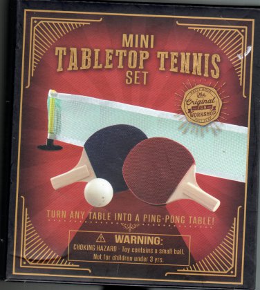 Mini Table Top Tennis Set