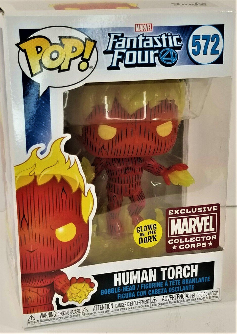 Funko Pop Marvel Fantastic Four #572