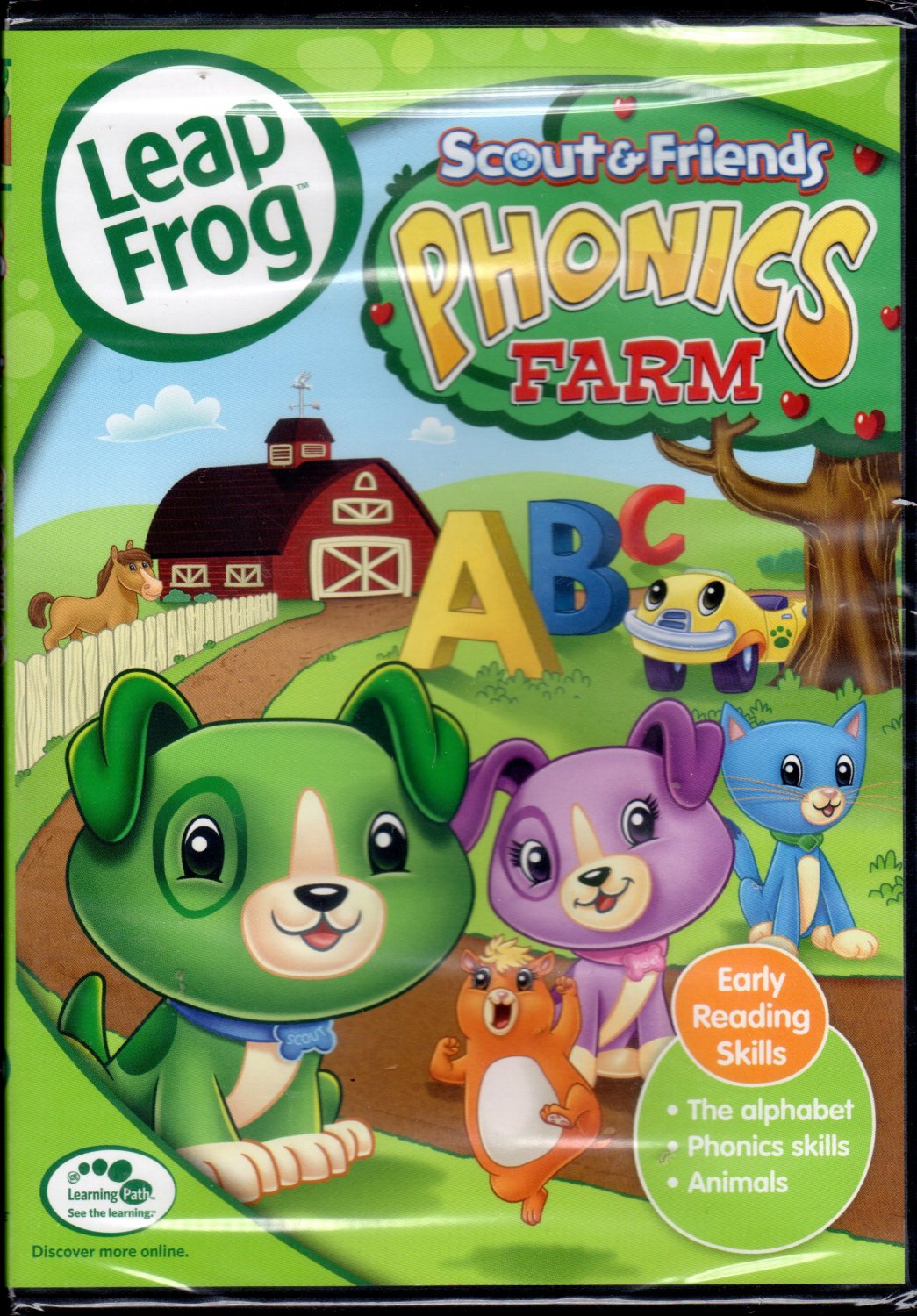 Leapfrog Scout And Friends Phonics Farm Dvd Brand New 