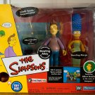 2002 The Simpsons Toys r Us Exclusive Interactive Bowling Alley, Jacques, Marge