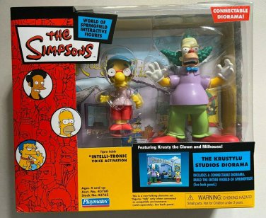 Simpson's The Krusty Lu Studios Diorama