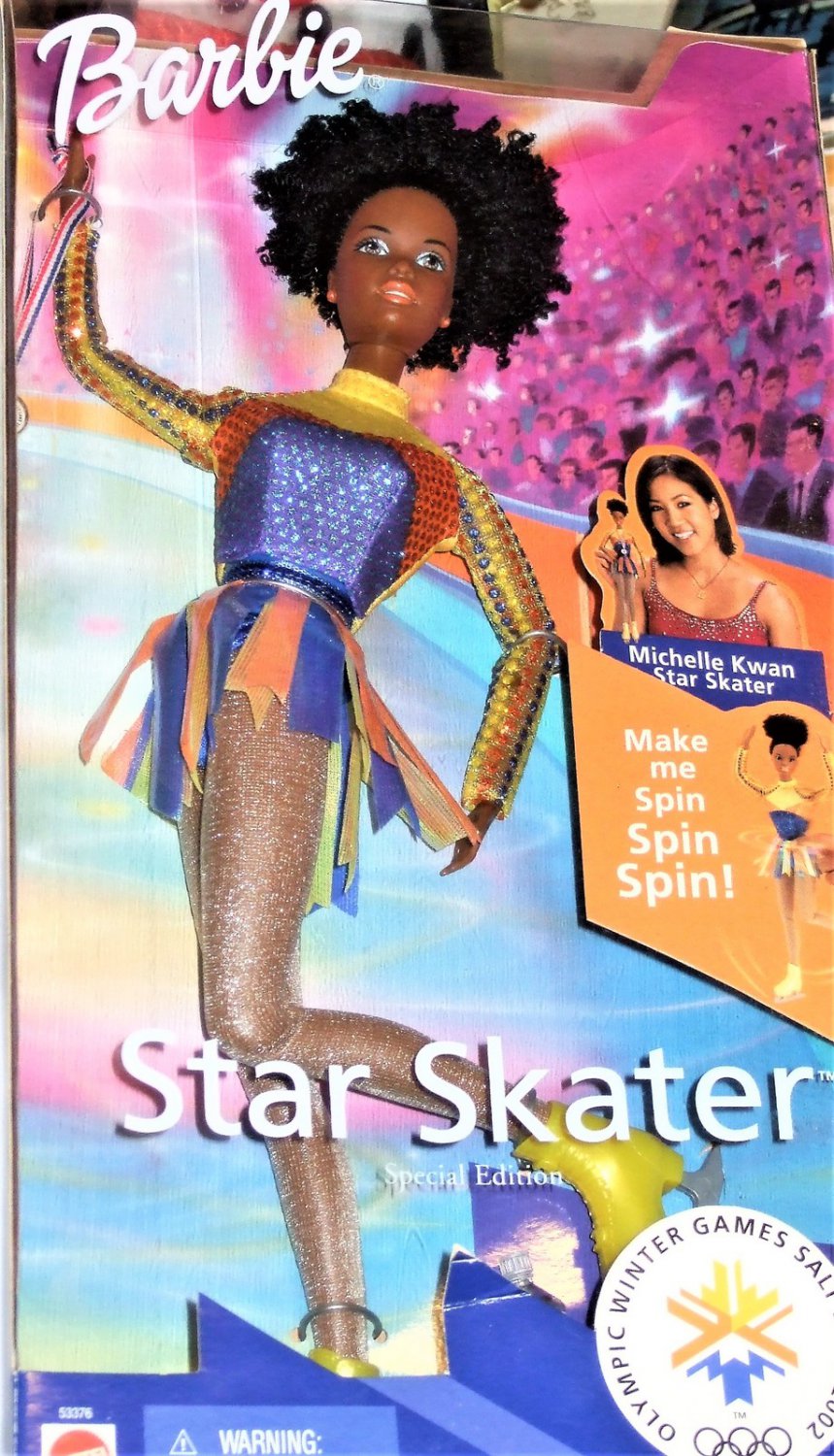 Barbie Doll - Star Skater (AA) 1997 - Olympic Winter Games 2002 Michelle Kwan