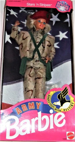 Barbie Doll - Special Edition Stars n Stripes Army Barbie