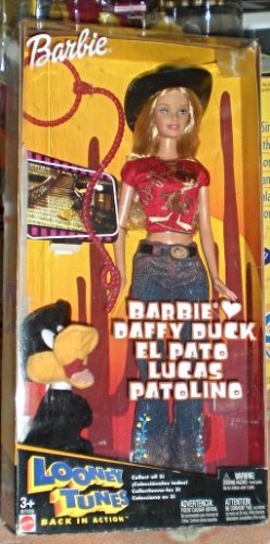 Looney Tunes Back in Action Barbie Loves Daffy Duck