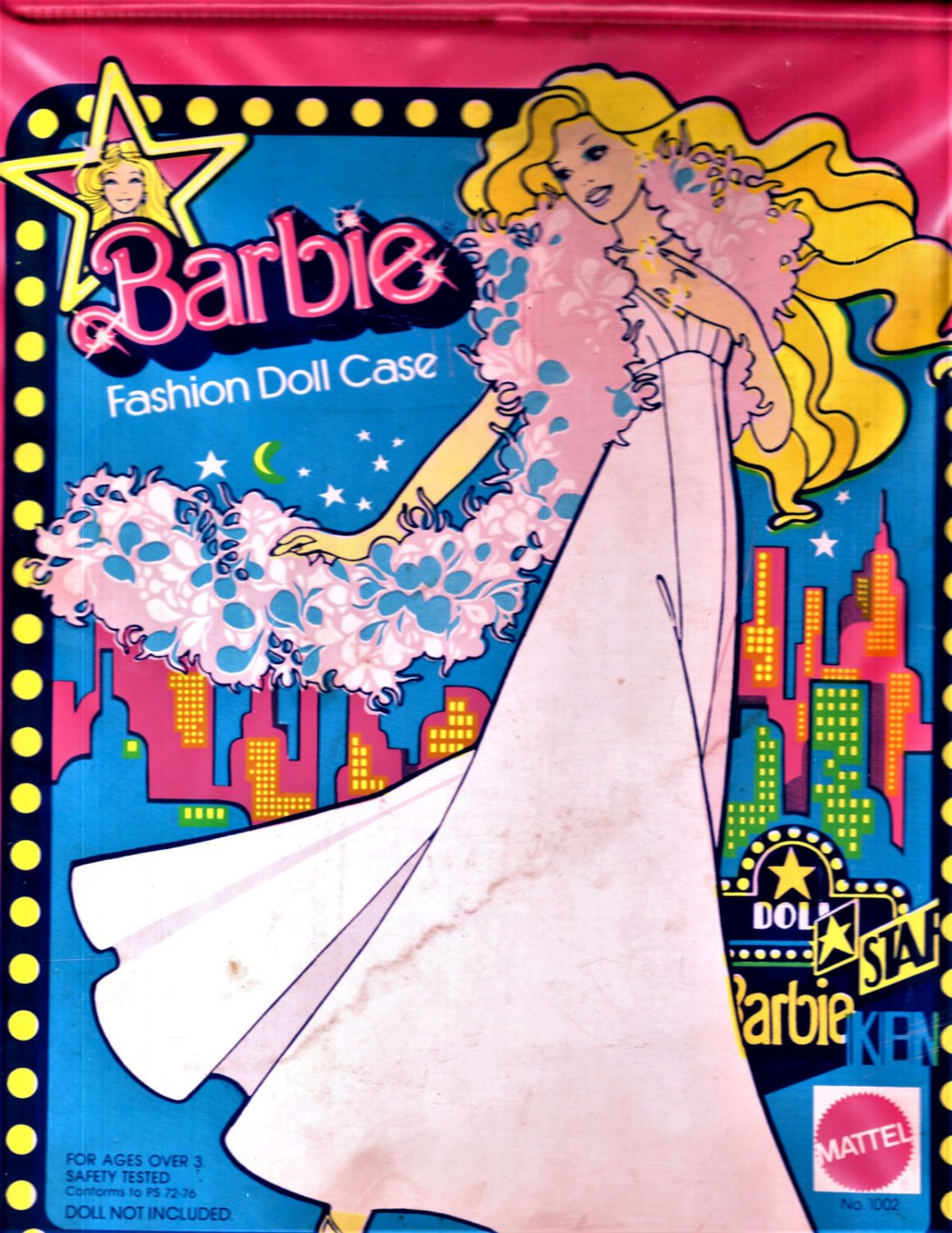 Fashion Case Vintage 1977 Barbie/ Ken Barbie Star
