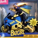 Barbie as Batgirl on Batgirl motorcycle