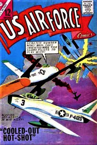U.S. Air Force Comics #35 Charlton war comics
