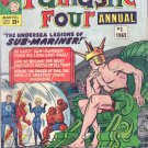 FANTASTIC FOUR ANNUAL # 1 - Sum 1963, Sub-Mariner Marvel Comics