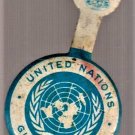 United Nations Guided Tour Pin 1950's
