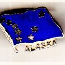 Alaska State Flag Collector's Pin