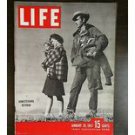 Life Magazine January 20, 1947 - Homesteading Veteran - Heavy Trucking