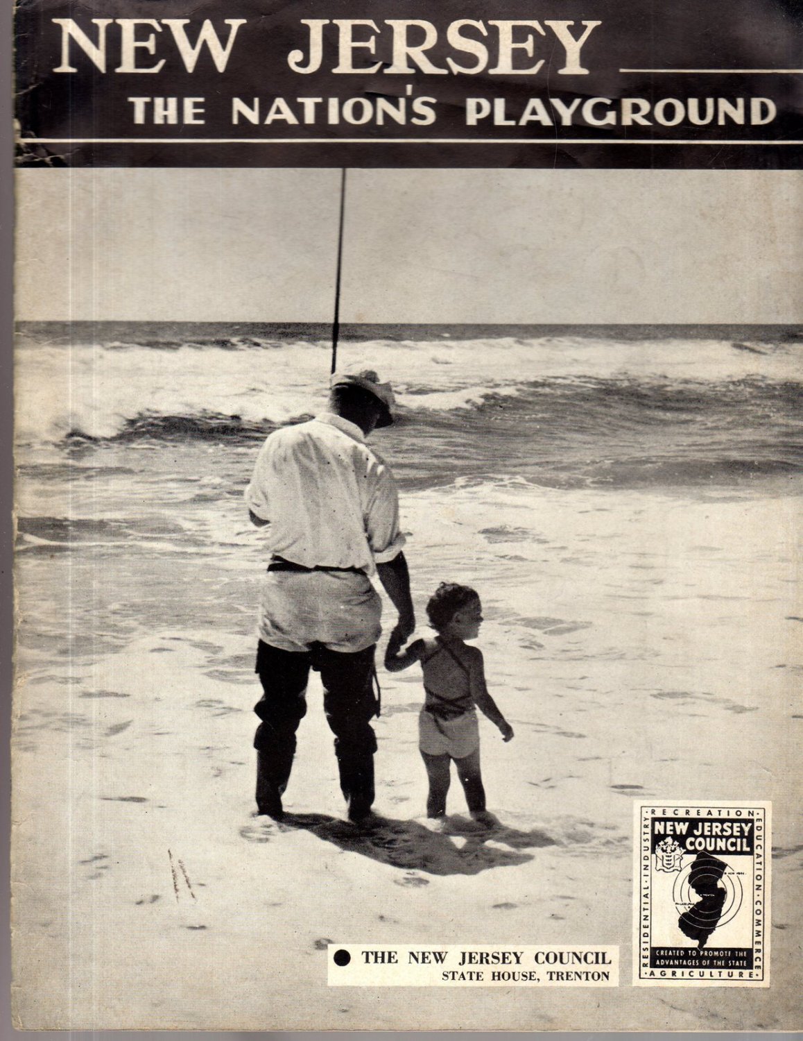 New Jersey "The Nation's Playground" Magazine 1939