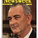NEWSWEEK magazine December 9 1963 Dec 12/9/63 PRESIDENT JOHNSON
