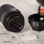 Self-Stirring Camera Lens Stainless Steel Cup Coffee Tea Travel Mugs Thermos Lid