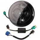 7 Inch H4 H13 Motorcycle LED Headlight Hi-Lo Daymaker High Low Beam For Harley