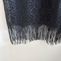 Necessary Objects by Ady Gluck-Frankel Black Fringe V-Neck Dress Size L