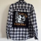 American Eagle Yellowstone Dutton Ranch Plaid Flannel Shirt size Large American Eagle Yellowstone Dutton Ranch Plaid Flannel Shirt size Large