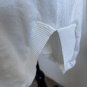 Shein Turtleneck High Side Cut Sweater Mini Dress White Size M