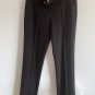 Nine West Black Belted Dress Pants Size 4