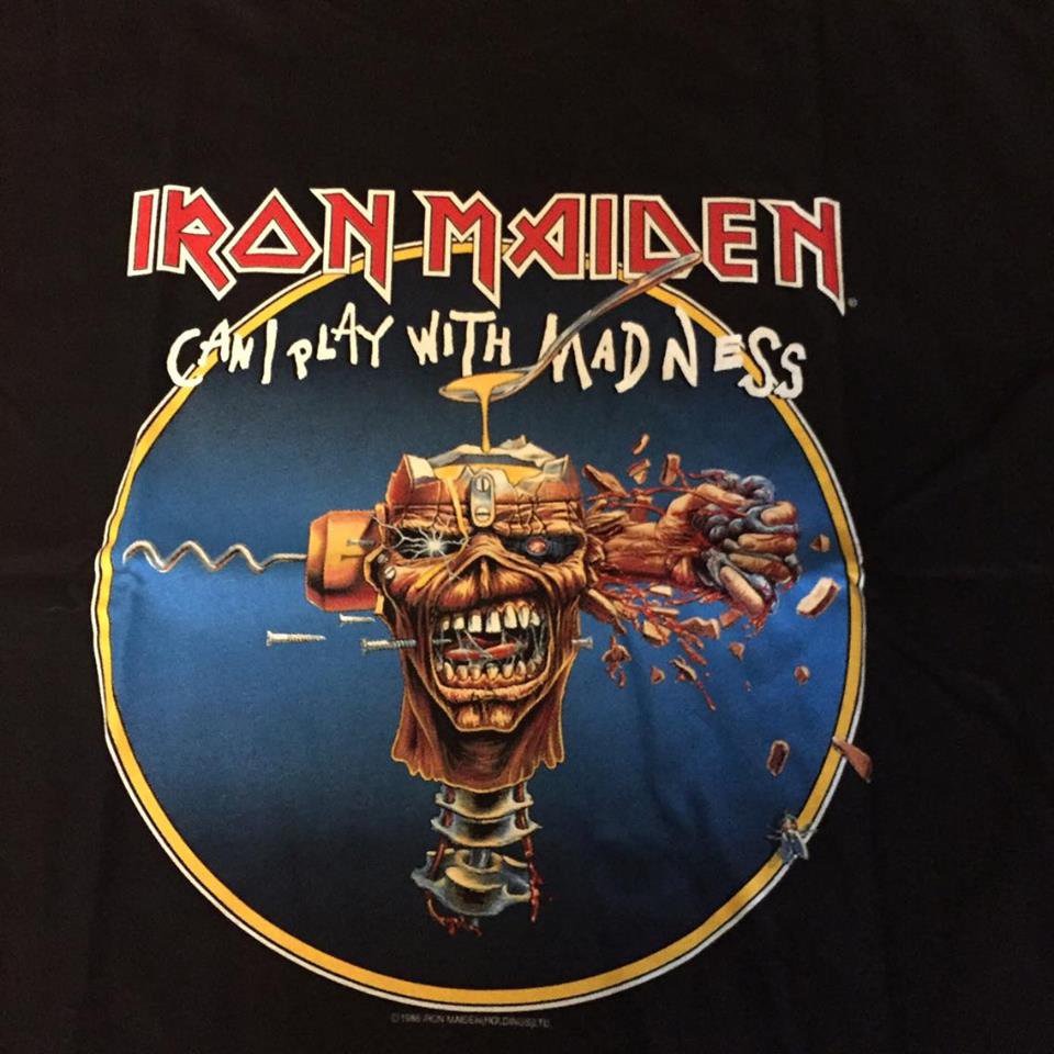 Iron Maiden - Can I Play with You Black t-shirt