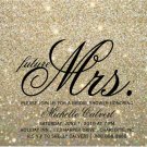 Invitation | Gold Glit Fab future Mrs. Bridal Shower  (Qty 10)