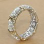Unique Design 2016 10KT White&Yellow Gold Filled Women Engagement Wedding Band Ring Sz 5-10