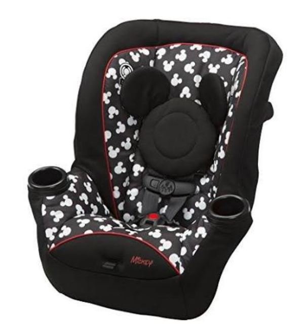 Disney Mickey Mouse Convertible Car Seat with Adjustable 5 Point ...