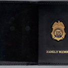 DEA Family Member Wallet with Mini Badge included (from MCO Quantico)