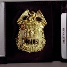 NYPD-Style Sergeant Tri-Fold money & credit cards Wallet (Badge Not Included)