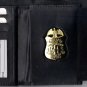 FBI Badge Cut-Out Wallet holds ID Cards/Driver License/+ - (Badge Not Included)