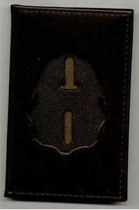 Drug Enforcement Administration DEA Badge Cut-Out Wallet to hold Dual ID Cards
